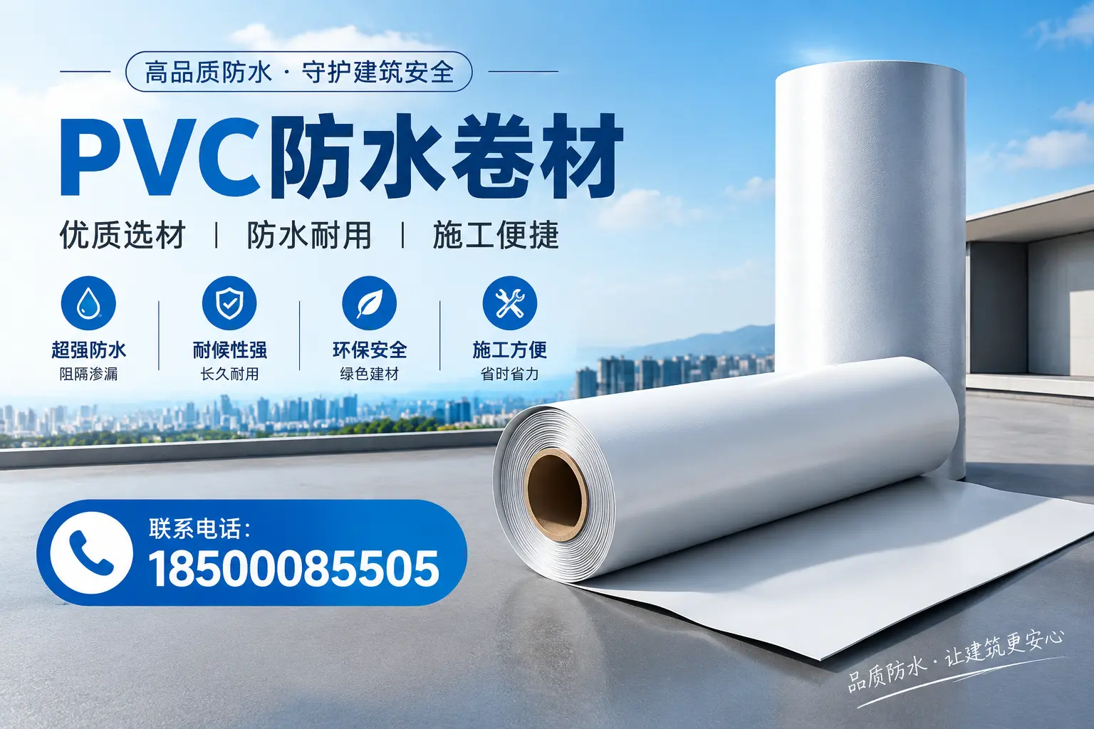如何评估PVC防水卷材的性价比？三明消费者必读